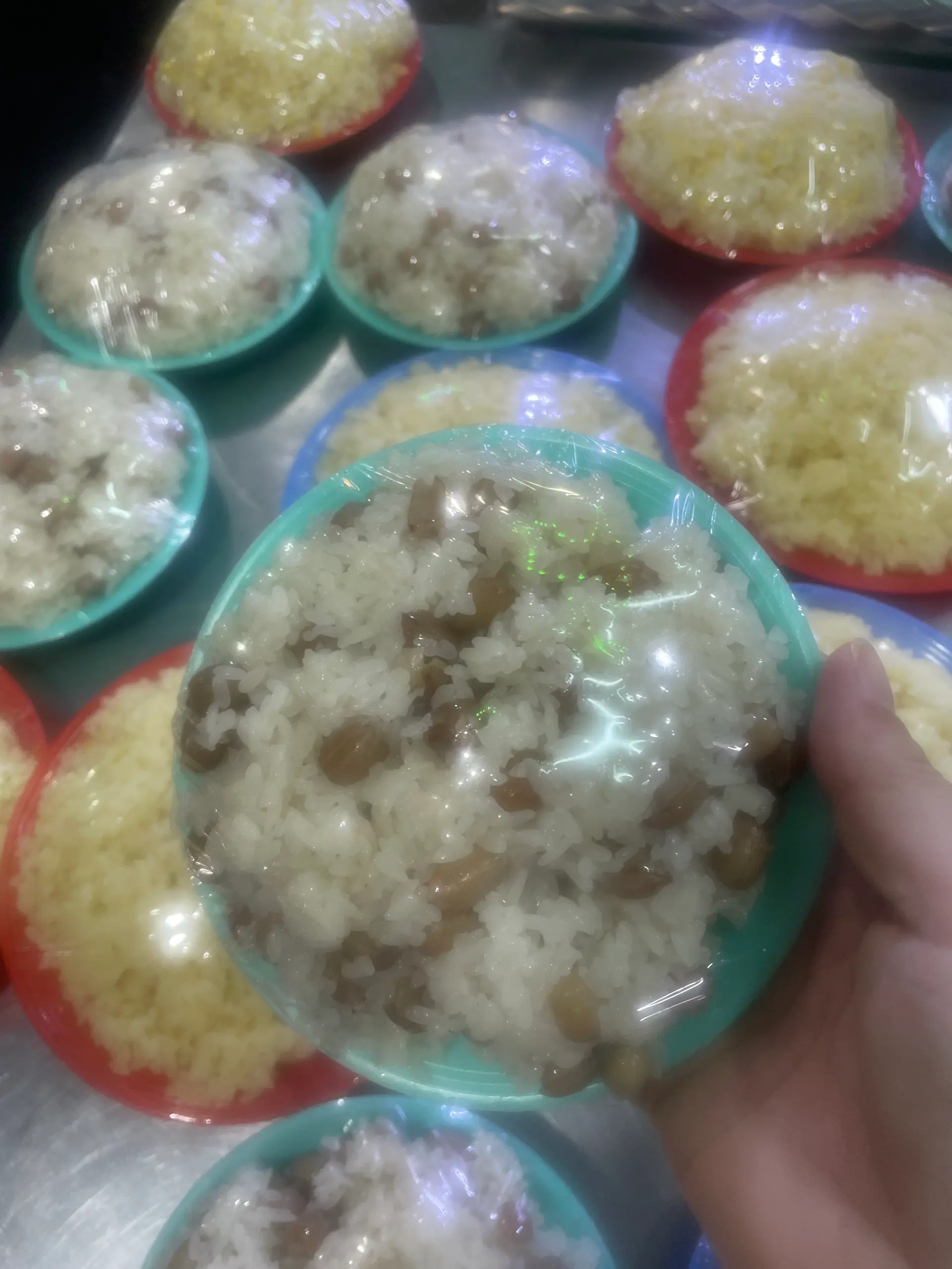 Hình ảnh xôi đậu phộng 1đĩa 