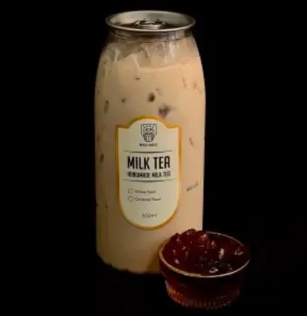 Hình ảnh Jasmine almond milktea