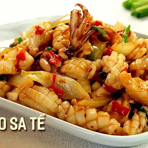 Hình ảnh Mực Xào Sa Tế (Thêm)