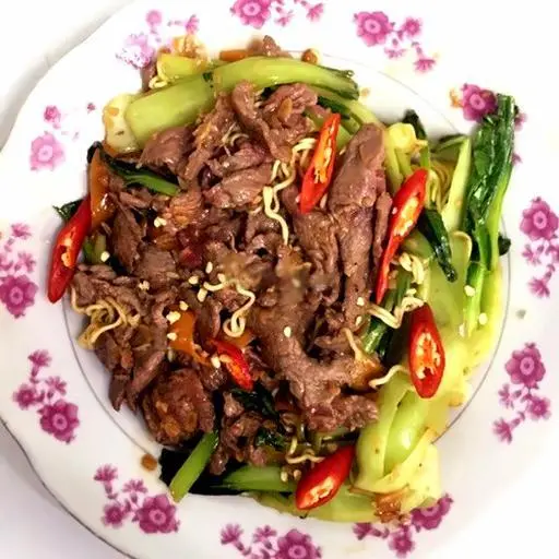 Hình ảnh Mì xào bò