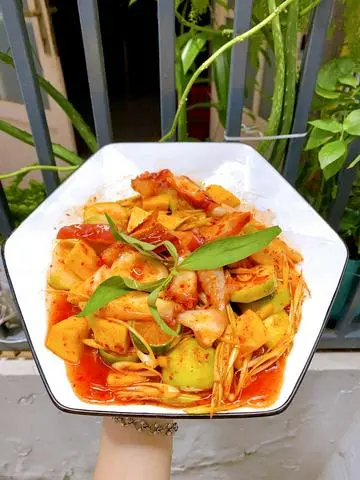 Hình ảnh Bạch tuộc sốt Thái