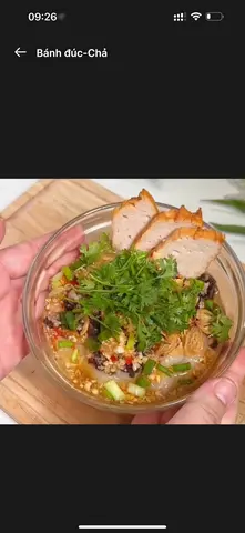 Hình ảnh Bánh đúc chả