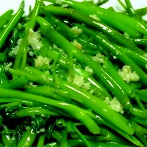 Hình ảnh Rau muống xào tỏi