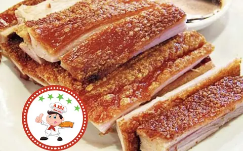 Hình ảnh HEO QUAY DA GIÒN (500 gam) + TẶNG 2 BÁNH MÌ (ăn kèm)+ 1 BÁNH HỎI( ăn kèm)