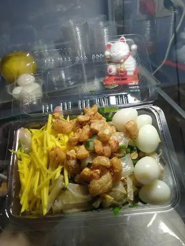 Hình ảnh Mỡ hành 5 trứng tóp mỡ