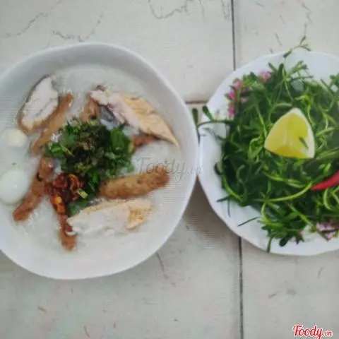Hình ảnh Cháo Chả Cá Thác Lác Chiên Tô Đặc Biệt
