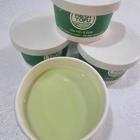 Hình ảnh 2 Tàu hũ tươi Fresh Tofu vị lá dứa siêu thơm ngon
