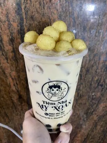 Hình ảnh Trà Sữa Phô Mai Viên