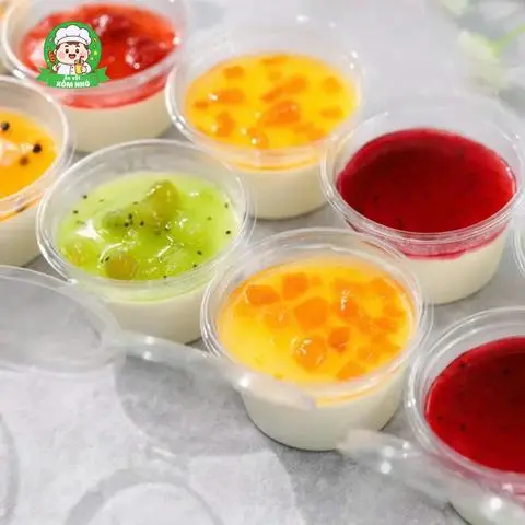 Hình ảnh Panna cotta chanh dây