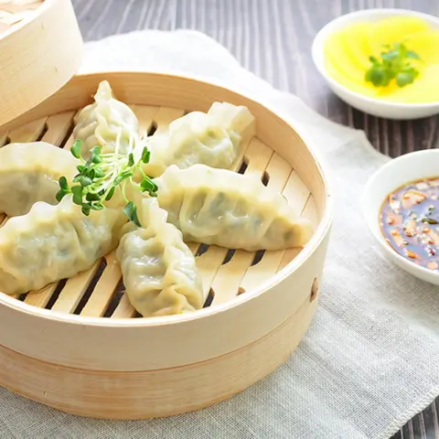 Hình ảnh 5 Bánh ManDu Hải Sản chiên hấp tùy chọn