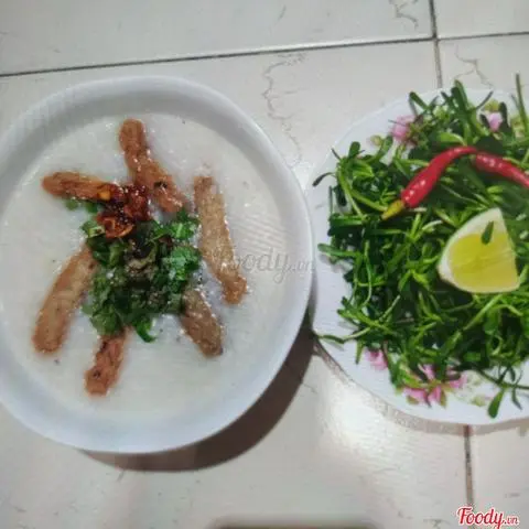 Hình ảnh Cháo Chả Cá Thác Lác Chiên