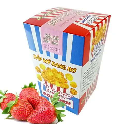 Hình ảnh Bắp Mỹ Rang Bơ Chicago Popcorn - Hộp 50g