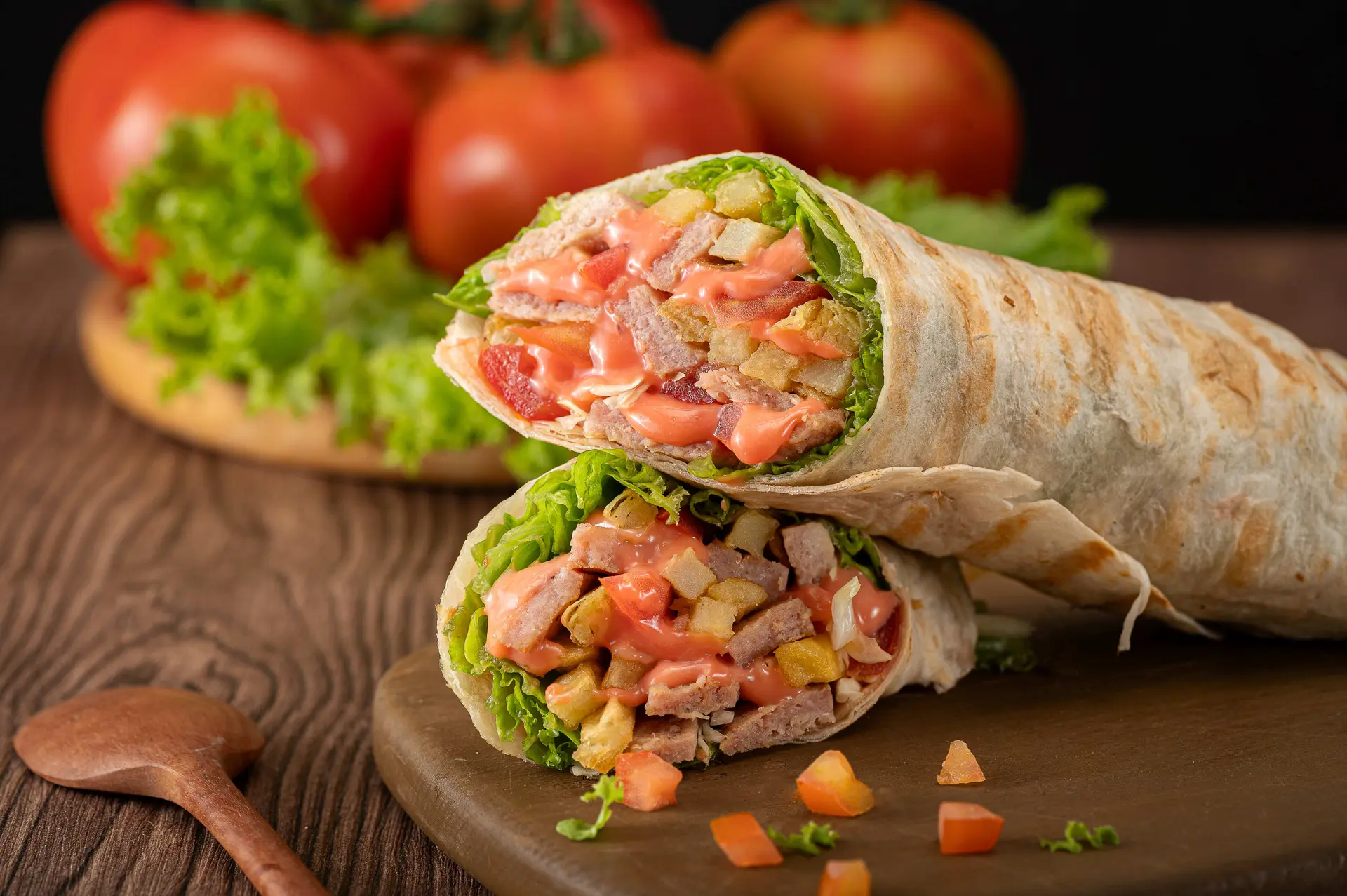 Hình ảnh Burrito heo