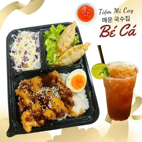 Hình ảnh Combo HeoA: Cơm Thịt Heo Chiên Xù Sốt Tùy Chọn + Mandu + Trà Chanh