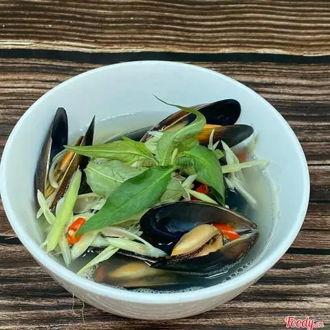 Hình ảnh Vẹm Đen Hấp Thái
