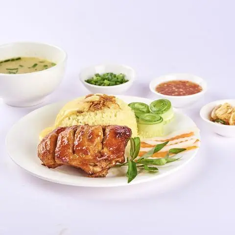Hình ảnh Cơm gà nướng