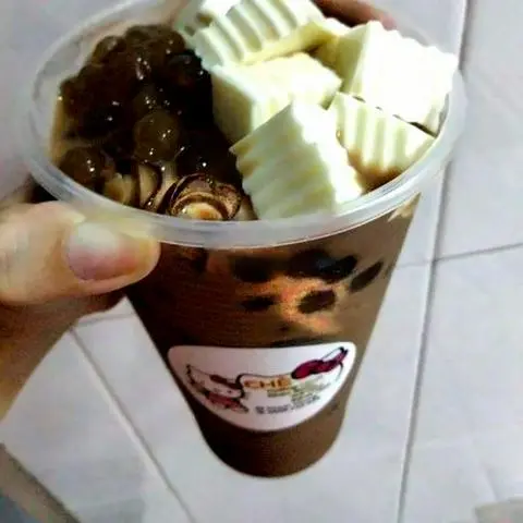 Hình ảnh Trà sữa socola trân châu phô mai tươi