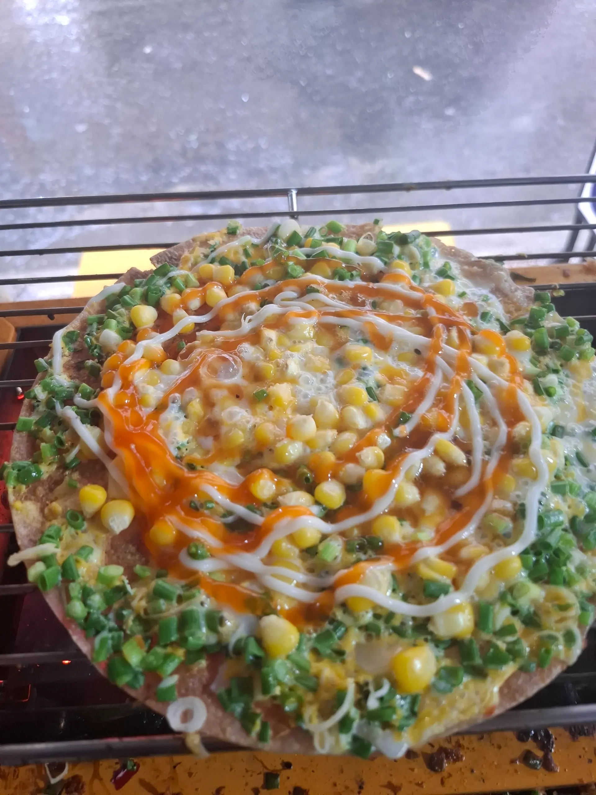 Hình ảnh Bánh Tráng Nướng Chay
