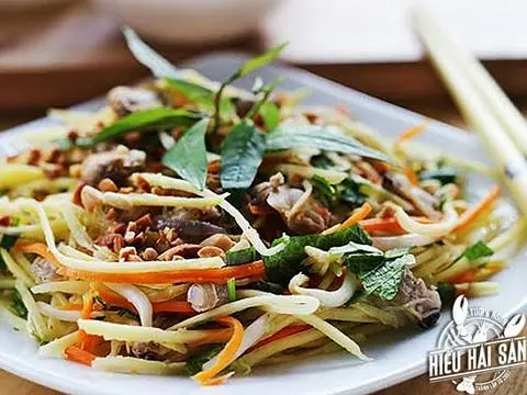Hình ảnh Gỏi Đu Đủ Sò Huyết