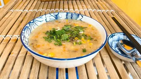 Hình ảnh Cháo Nấm Chay 