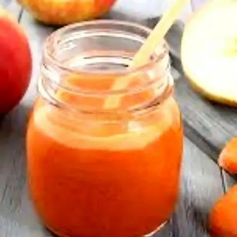 Hình ảnh Carrot - táo nguyên chất không đá 350ml