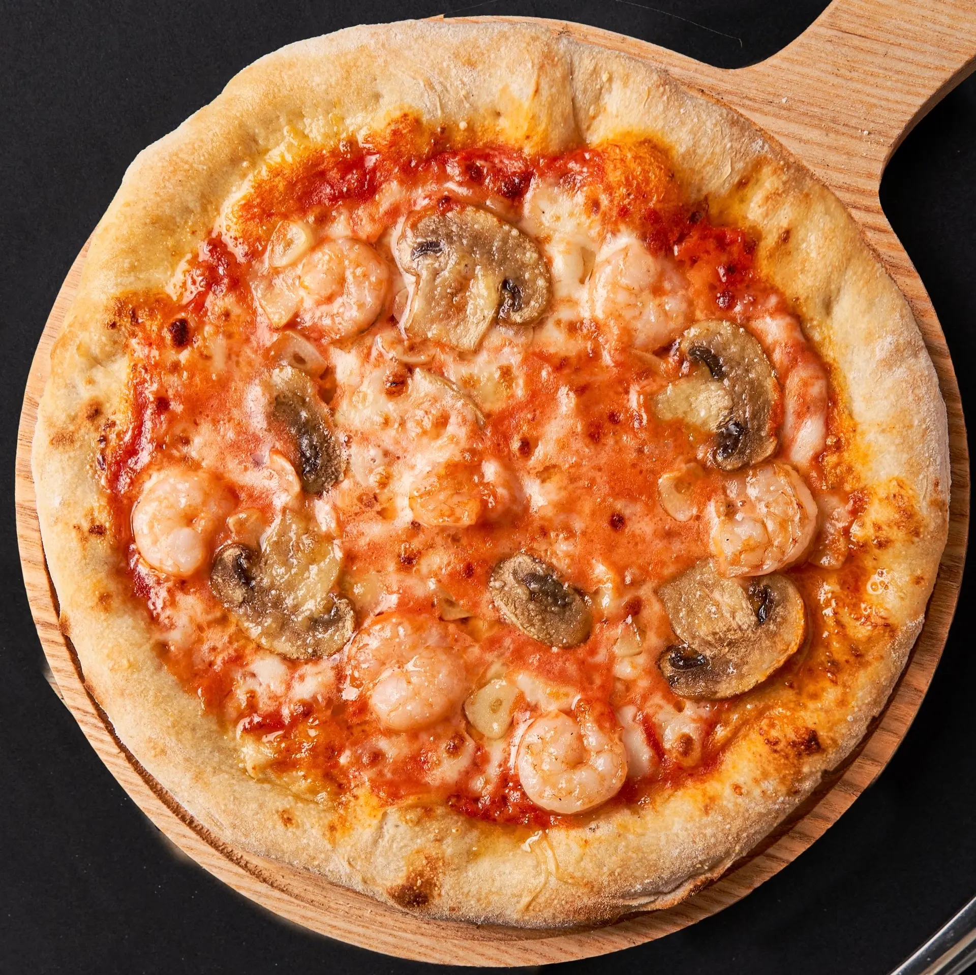 Hình ảnh Pizza Tomato Cream Shrimp