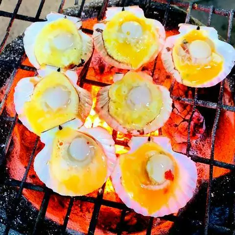 Hình ảnh Sò điệp nướng trứng