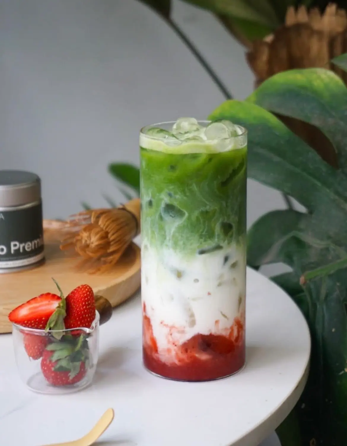 Hình ảnh Matcha dâu - size M