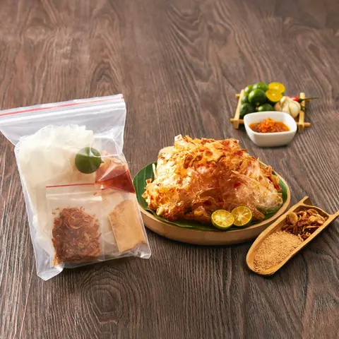Hình ảnh Bánh tráng sa tế muối nhuyễn Tây Ninh (trộn)