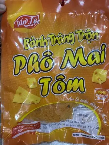 Hình ảnh Bánh tráng trộn phô mai tôm
