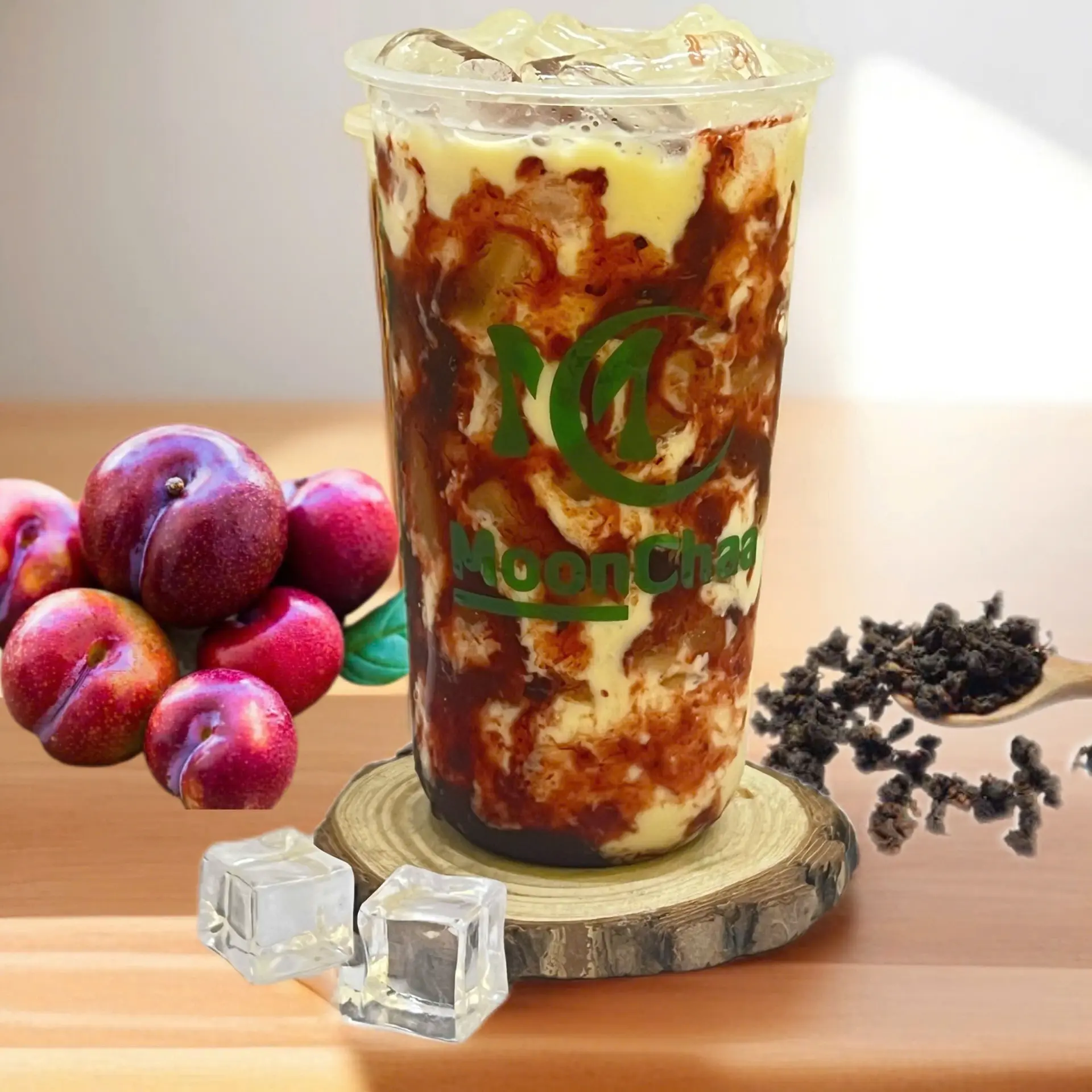 Hình ảnh Trà Sữa Olong Mận