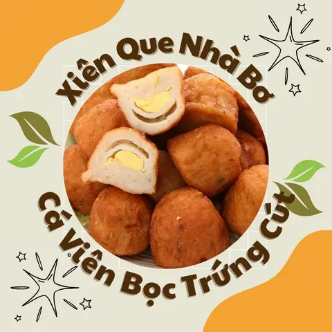 Hình ảnh Cá Viên Bọc Trứng Cút