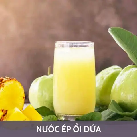 Hình ảnh Ổi + dứa ly to 700ml