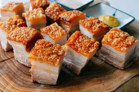 Hình ảnh heo quay 100g 