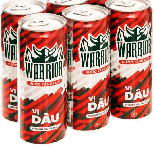 Hình ảnh Nước Tăng Lực Warroir Vị Dâu 