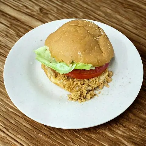 Hình ảnh Hamburger Chà Bông 肉鬆漢堡