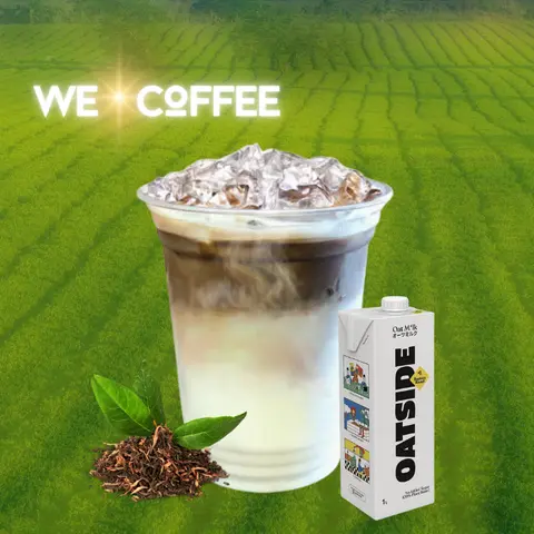 Hình ảnh Houjicha Sữa Hạt Oatside