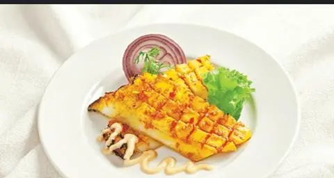 Hình ảnh Mực nướng sate