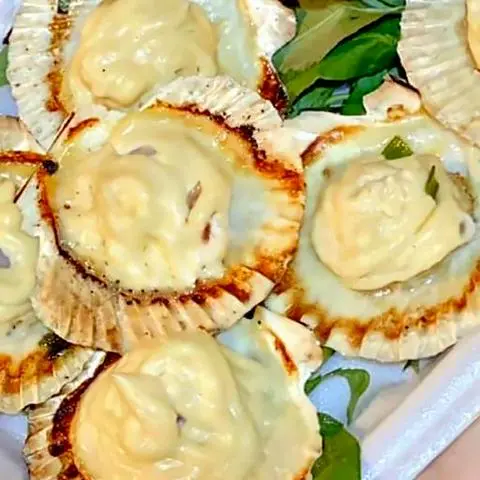 Hình ảnh Sò điệp nướng phô mai