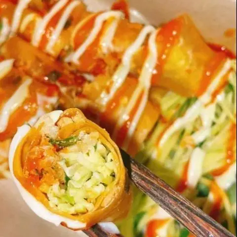 Hình ảnh Bánh tráng cuốn 