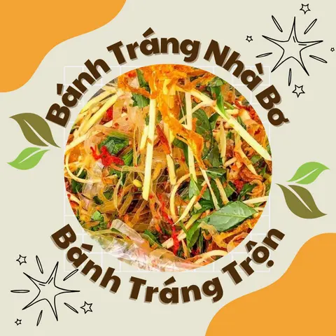 Hình ảnh Bánh Tráng Trộn