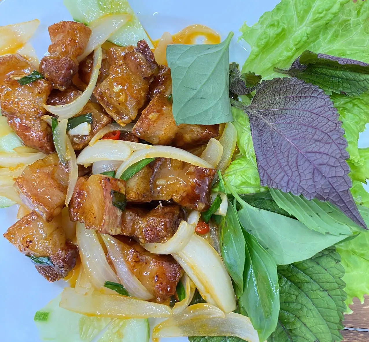 Hình ảnh Phần ba rọi chiên nước mắm