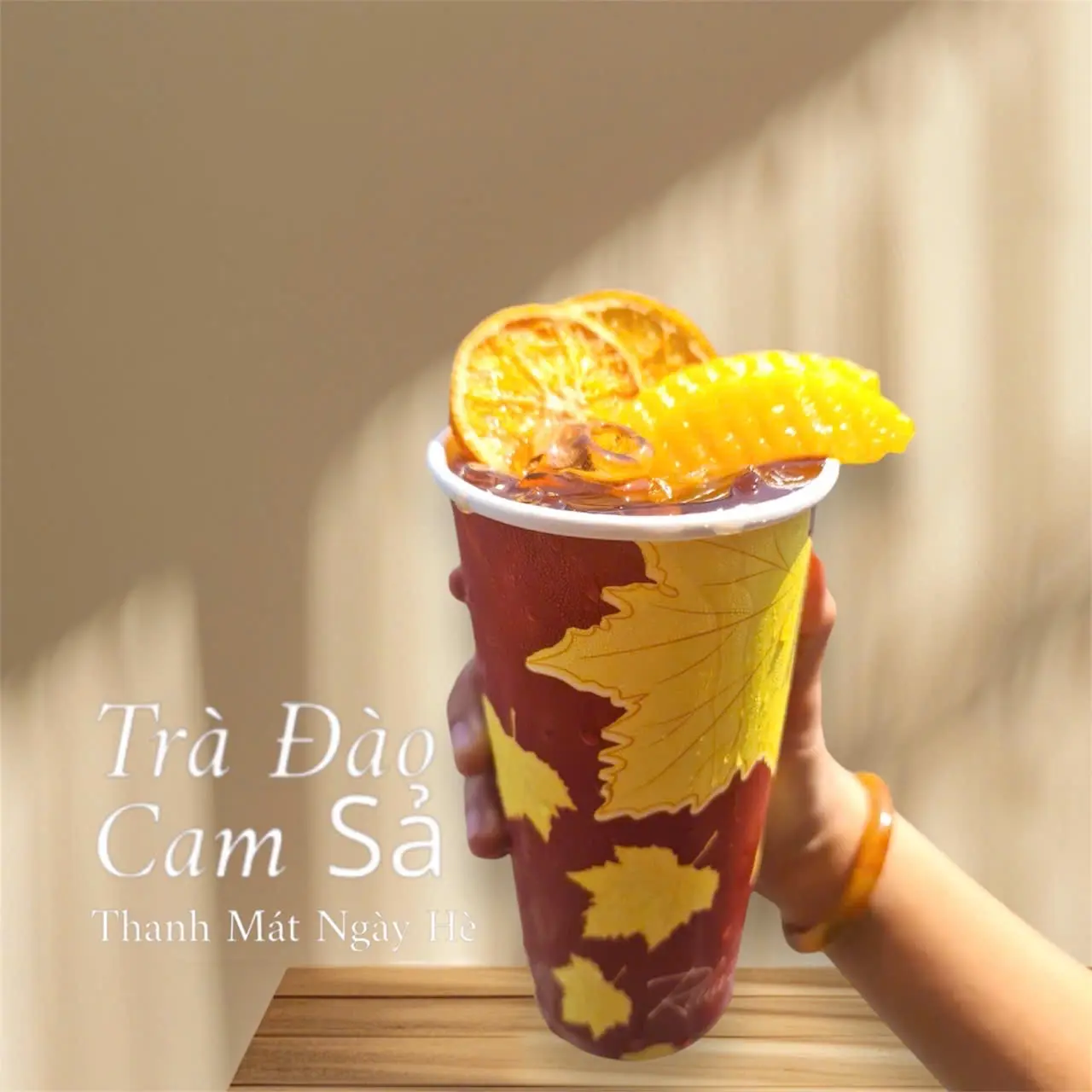 Hình ảnh Trà Đào Cam Sả (L) Tặng Thạch