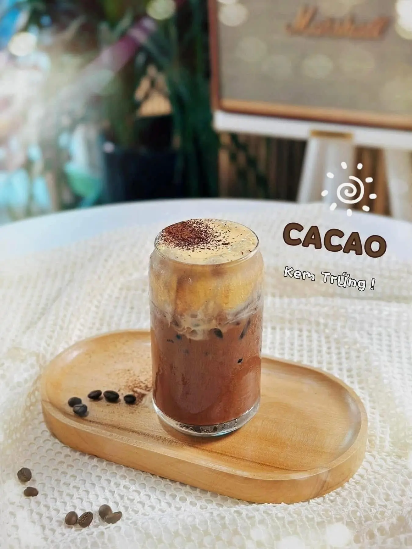 Hình ảnh Cacao kem trứng - M