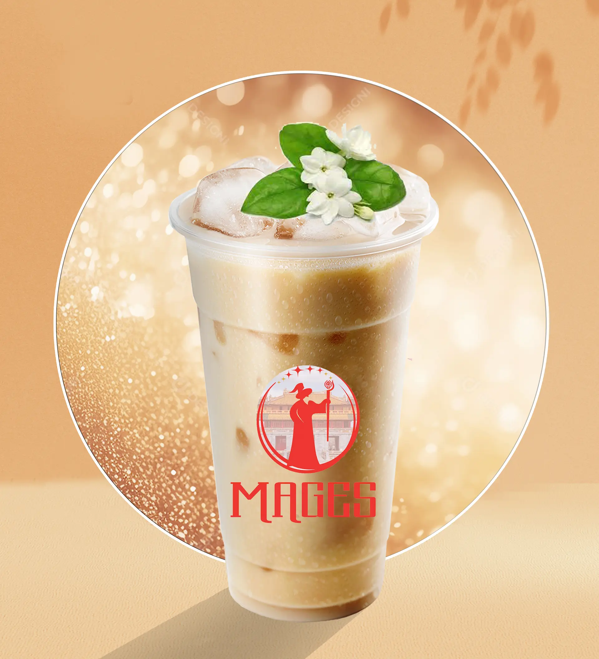 Hình ảnh Trà Sữa Hoa Lài Mật Ong 700ML