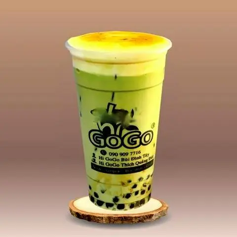 Hình ảnh Trà sữa matcha kem trứng - Size L