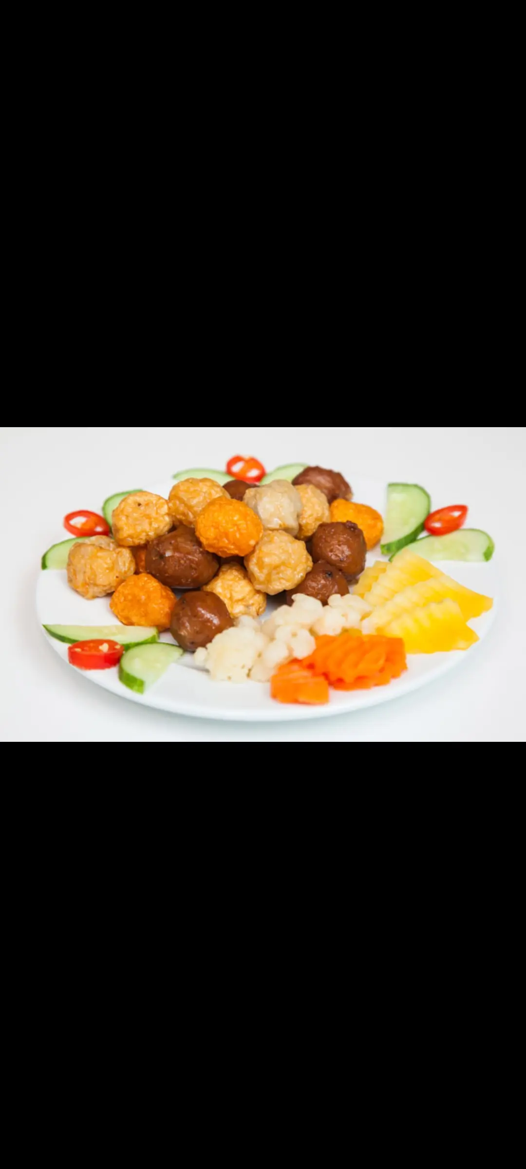 Hình ảnh Set Cá Bò Tôm Viên Chiên- 24 Viên