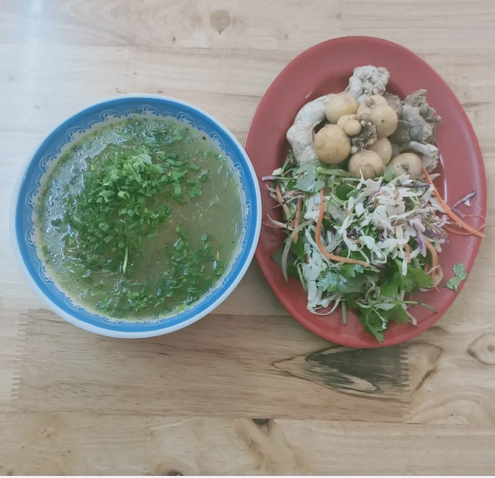 Hình ảnh Miến lòng trứng non