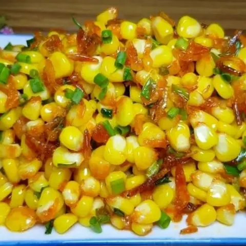 Hình ảnh Bắp xào bơ tỏi