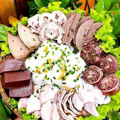 Hình ảnh Bánh hỏi lòng heo